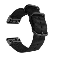 [HOT JUXXKWIHGWH 514] 26มม. ไนลอน Quick Easy Fit สำหรับ Garmin Enduro / Tactix Delta สมาร์ทสายรัดข้อมือสำหรับ Descent MK1 MK2 MK2i สร้อยข้อมือ