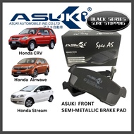 ASUKI Front Brake Pad Honda City TMO 2012 GM2 Jazz GE6 Freed Stream RN2 Civic EG Airwave Edix 1.7 Sp