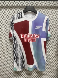 2526 Football Jerseys Arsenal Special Edition Training Jerseys S-4Xl Graffiti Boards Short-Sleeved J