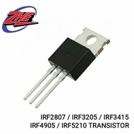 IRF2807 IRF3205 IRF3415 TRANSISTOR IRF4905 IRF5210 ELECTRONIC COMPONENT