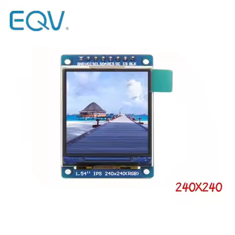 New 1.54 inch IPS full viewing Angle TFT display LCD screen color screen module SPI serial port HD 2