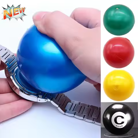1Pc Screwing Ball Type Watch Friction Sticky Back Case Cover Opener Watch Friction Ball Rubber Watch