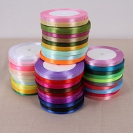 Roll cloth ribbon small roll ribbon 1/4 satin ribbon