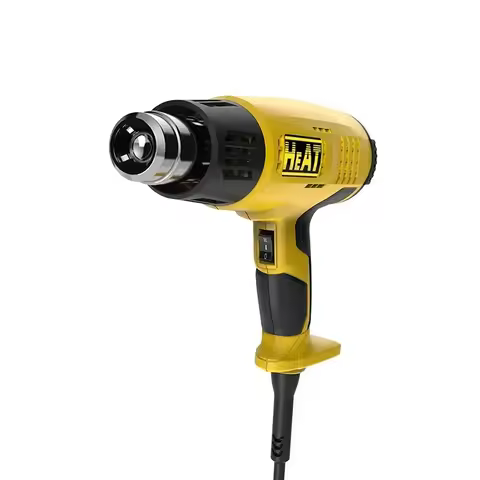 Industrial Grade Hot Air Gun with Film Coating Heat Shrink Tubing Paint Removal Baking Gun Temperatu