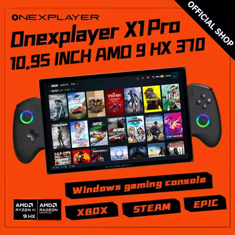 New Onexplayer OneXPlayer X1pro Onexconsole 10.95 Inch AI HX 370 Oculink Laptop Video Game Portable 