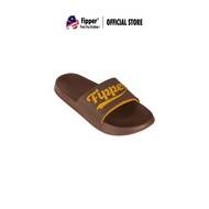 Fipper Ace Sandal Brown (Taupe) / Mustard - Fipper Ace Sandal in Brown (Taupe) / Mustard