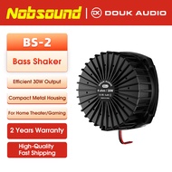 Douk Audio BS-2 30W Tactile Transducer Bass Shaker 4 Ohm Gaming Chair Sim Racing Subwoofer