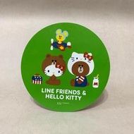 日本 三麗鷗 Sanrio  Kitty LINE 熊大  聯名貼紙/貼紙