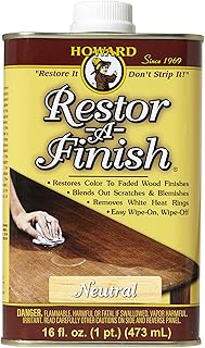 Howard Products RF1016 Restor-A-Finish, 16 oz, Neutral