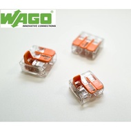 WAGO 221-413 Connector 100% Cable Connector *