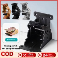 0°/90°/180°Folding Bracket Lift Foot Chair Self-Locking Folding Hinge Table Chair Furniture Solid Fo