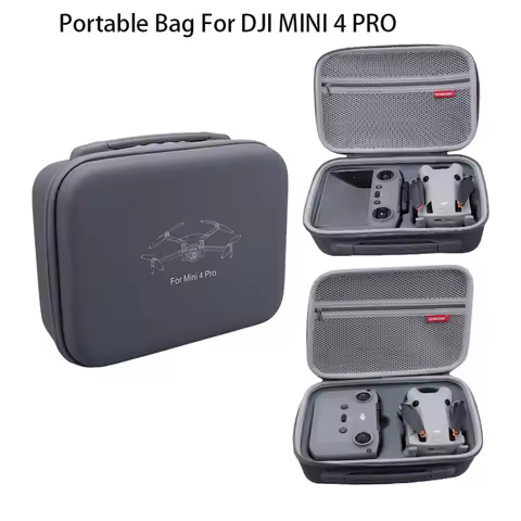 Storage Bag For DJI Mini 4 Pro RC 2/RC N2 Bag Carrying Suitcase for DJI Mini 4 Pro Drone Accessories