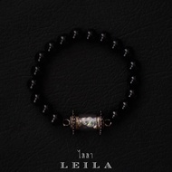 Leila Amulets หยดน้ำค้างแก้ว (พร้อมกำไลหินฟรีตามรูป)