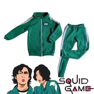 Squid Game Costume Jacket &amp; Pants Set for Kids