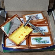 Razor Box Besi Razor Jadul Cukur Kumis Jenggot Manual Bonus Silet