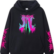 SKZ Hoodies Straykids Rock Star Album Merch Pullover Felix Jisung Hyunjin Minho Bangchan Unisex Swea