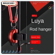 MAGICIAN Fishing Rod Holder, Lure Aluminum Alloy BFS Fishing Tackle, Tools Portable Quick Rod Assist