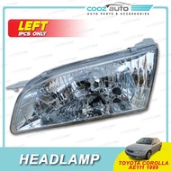 Toyota Corolla AE111 1996 - 1999 Car Front Headlamp Head Lamp Light Chrome (No Bulb) Accessories