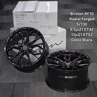 Original Brixton RF10 Radial Forged 21" Wheels for Porsche Cayenne E3 & E3.2 2019> Cayenne Coupe