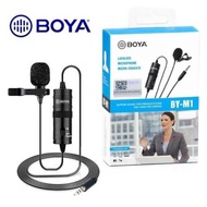 Mic Boya BY-M1 Lavalier Microphone For Smartphone DSLR camera- Clip On Boya