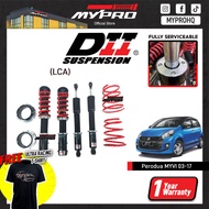 🔥BOLEH SERVICE🔥 Perodua Myvi 2003-2017 / Viva DII Adjustable Absorber Suspension High Low Bodyshift 