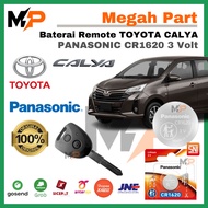 ORIGINAL TOYOTA CALYA REMOTE BATTERY PANASONIC CR1620 - TOYOTA CALYA REMOTE BATTERY - CALYA REMOTE B
