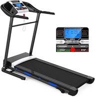 Wqf-pbj Home Treadmill, Foldable Treadmill Multifunction Mute, Fitness Training Tool