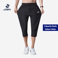JDEN 3 Quarter Mid Long Pants - Seluar 3 Suku Lelaki Casual Running