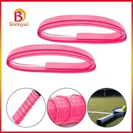 [Blesiya1] 2Pieces Pickleball Racket Grip Tape Pickleball Wrap High Performance Pickleball Racket Handle Tape Replacement, Pink