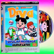 KASET VCD BELAJAR MEMBACANYA HURUF BERSAMA DIVA-KASET VCD EDUKASI ANAK-KASET VCD DIVA-KASET VCD EDUK