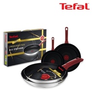 Tefal Unique Induction Premium Frying Pan 20cm+24cm+28cm+30cm CT1-UQFP20242830