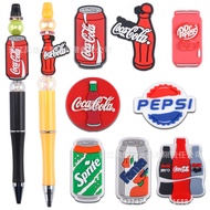 Ready Stock Burger Cola Beaded Children Ballpoint Pen Decoration Loose Beads Bracelet Chain Accessor
