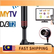 DVB‑T2 Indoor HDTV Antenna 1080P Digital TV Antenna with Booster for MYTV Decoder