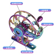 Metal Fishing Reel Fishing Reel Front Reel Raft Reel Ice Fishing Reel Fishing Buckle Reel Grain Wheat Reel Live Fishing Buckle Fishing Gear