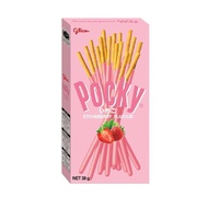 POCKY Strawberry Cream Covered Biscuit Sticks 38g