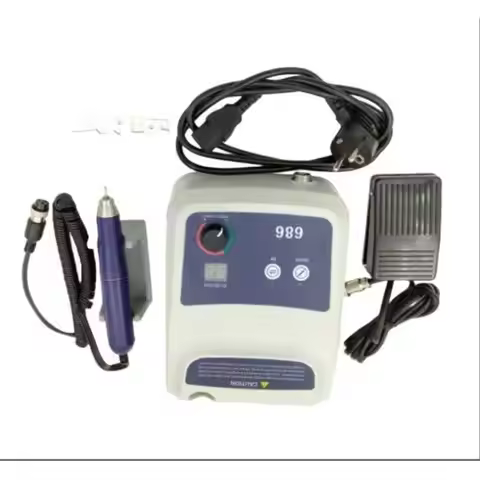 Model 686 Brushless Dental Lab Micro Motor Polisher, Mini Grinding Power Tool for Jade, Wood & Beesw