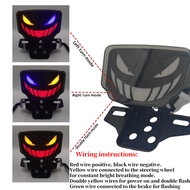 【POWDERS HOT】Motorcycle Devil Tail Light LED Turn Signal Light For TMX125 TMX155 CG125 CG155