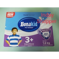 ❇△Bonakid Pre-School® 3+ Powdered Milk Drink 1.6kg Bona Kid Three Plus Gatas