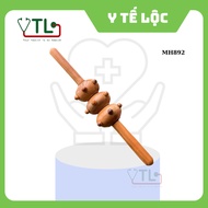 Full body Massage roller with 3 fragrant wooden spikes - health care - MH892 - HAHANCO