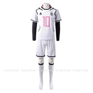 【The-Best】 Sae Itoshi Cosplay Costume Anime Blue Lock Wig Team Royale Youth No.10 Football Jersey Ja