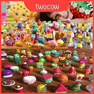 Stock Limited 2pcs Mini Shopkins Season 2-5 Figures Material Abs Plastic