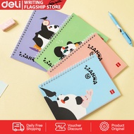 Deli 60 sheets A5/A7 Line Spiral Books EN407