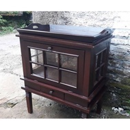 KAYU Nakas/teh TABLE DRAWER BOX (75 × 45 × 70cm) Teak Wood