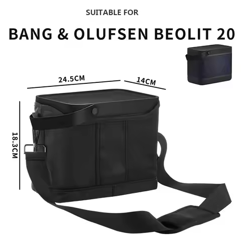Travel Carrying Case Cover for Bang & Olufsen Beolit 20 Wireless Bluetooth Speaker Bag for B&O Beoli