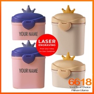 Bekas Susu Bekas Makanan Susu Serbuk Royal Crown Portable Airtight Milk Powder Container Bayi Bekas 