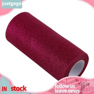 justgogo 1Pcs Tulle Roll  6x25 yards Material Wedding Decoration Party Supplies Fabric Craft with Ma