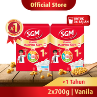 SGM Eksplor ISOPRO SOY 1+ Vanilla Susu Pertumbuhan 700GR x2