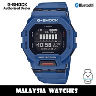 (OFFICIAL WARRANTY) Casio G-Shock GBD-200-2 G-SQUAD Digital Bluetooth Step Tracker Blue Resin Watch GBD200 GBD200-2 GBD-200-2DR