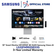 SAMSUNG LS32FM902SEXXS M9 M90SF 32" SMART MONITOR ( 32"OLED 4K / 0.03MS / 165HZ / DP + HD MI + SPEAK