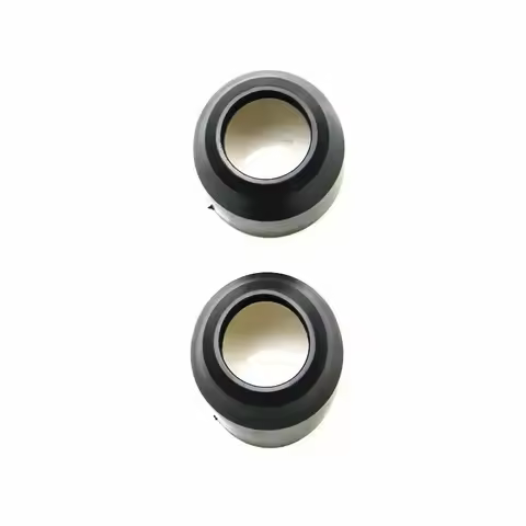 Black Dust Jacket Cover Mini Small Fork Boots For Suzuki GN125 125 Dirt Off-road